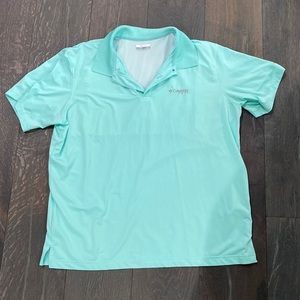 NWOT Men’s Columbia pfg collared short sleeve shirt XL